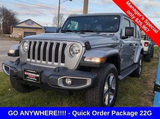 Used 2021 Jeep Wrangler Unlimited Sahara w/ Uconnect 4C Nav & Sound Group video 3