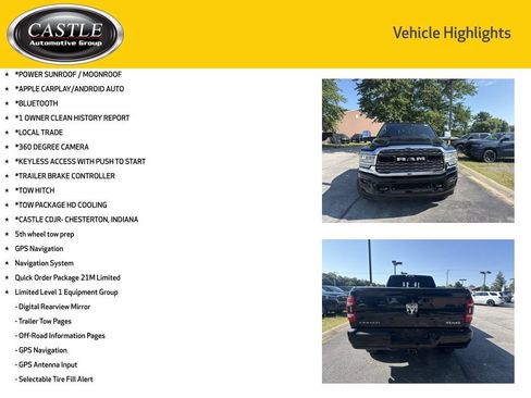 Used 2024 RAM 3500 Limited AWD/4WD image 3