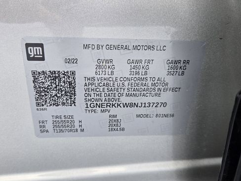 Used 2022 Chevrolet Traverse Premier w/ Redline Edition image 33