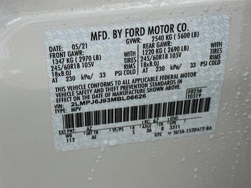 Used 2021 Lincoln Nautilus FWD w/ Equipment Group 101A image 12