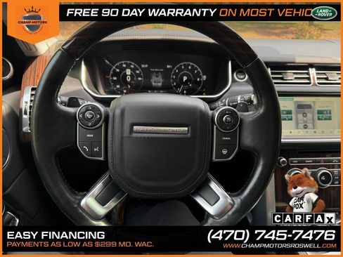 Used 2017 Land Rover Range Rover HSE image 22