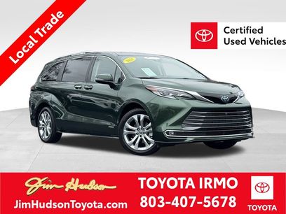 Certified 2021 Toyota Sienna Platinum