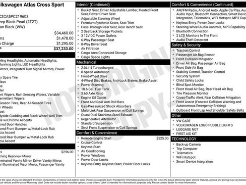 Certified 2023 Volkswagen Atlas Cross Sport SE FWD image 20
