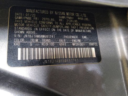 Used 2022 Nissan Rogue Sport S AWD/4WD image 33