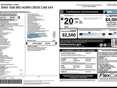 Used 2026 RAM 1500 Big Horn