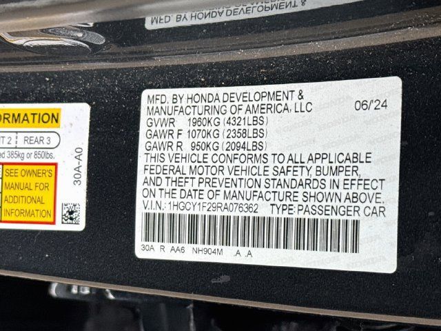 Used 2024 Honda Accord LX image 21