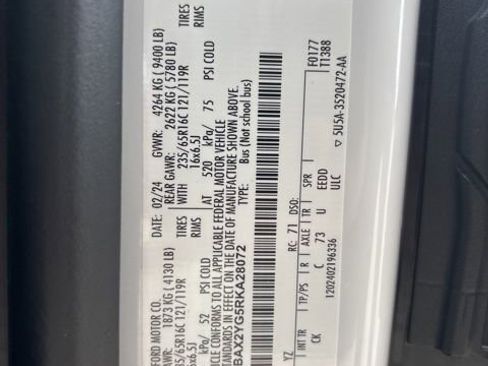 Used 2024 Ford Transit 350 XLT RWD image 8