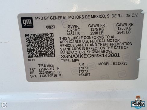 Certified 2024 Chevrolet Equinox LT image 34