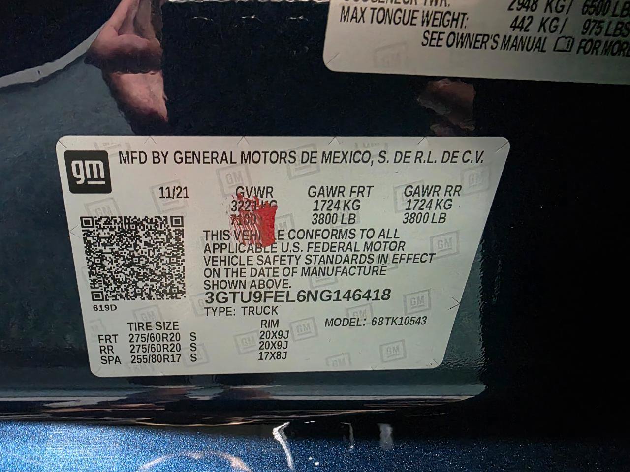 Used 2022 GMC Sierra 1500 Denali w/ Driver Alert Package II AWD/4WD image 50
