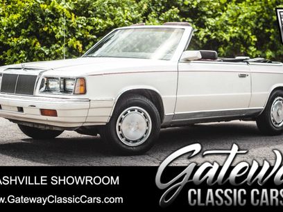 Used 1986 Chrysler LeBaron Convertible