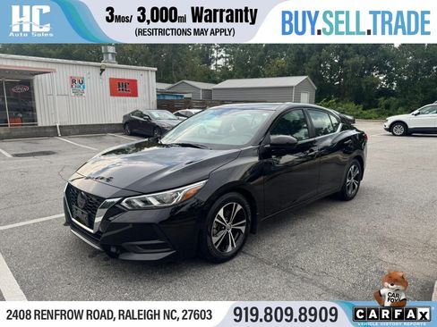 Used 2021 Nissan Sentra SV FWD image 1
