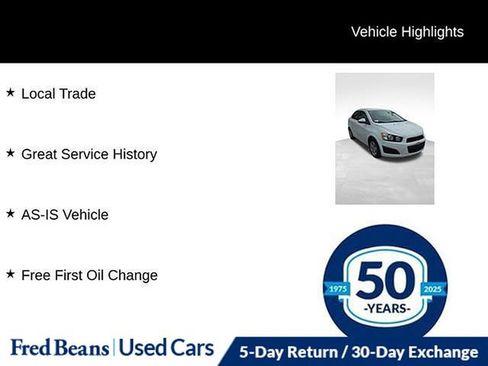 Used 2014 Chevrolet Sonic LS image 9