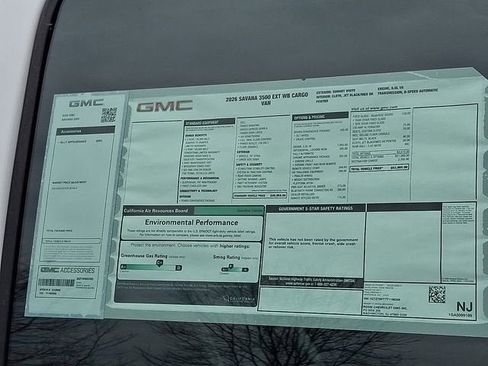 New 2026 GMC Savana 3500 Extended w/ Driver Convenience Package image 15