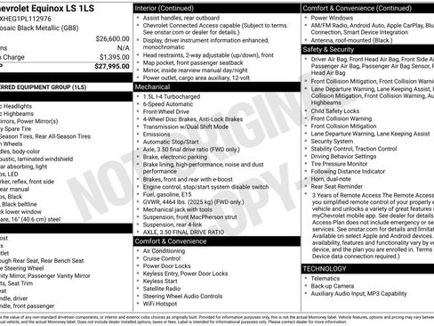 Used 2023 Chevrolet Equinox LS FWD image 41