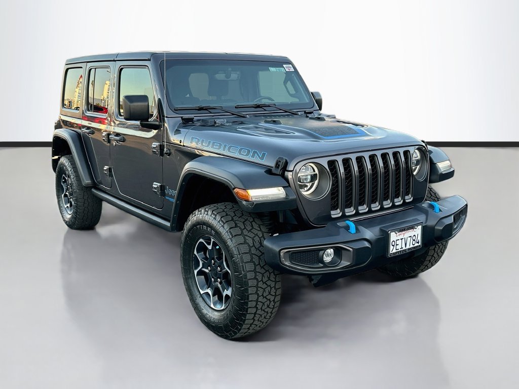 Used 2022 Jeep Wrangler Unlimited Rubicon 4xe AWD/4WD image 3