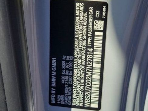 Used 2021 BMW M2 Competition w/ Executive Package RWD image 31