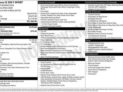 Used 2024 Lexus IS 350 F Sport w/ Navigation Package