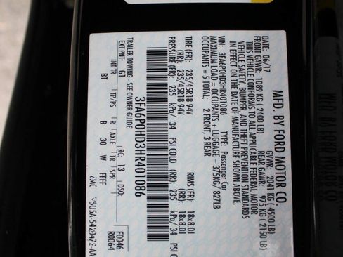 Used 2017 Ford Fusion SE w/ Fusion SE Technology Package FWD image 45