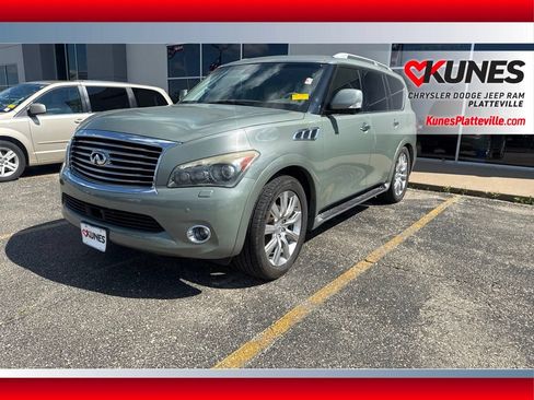 Used 2012 INFINITI QX56 4WD w/ Deluxe Touring Pkg image 4