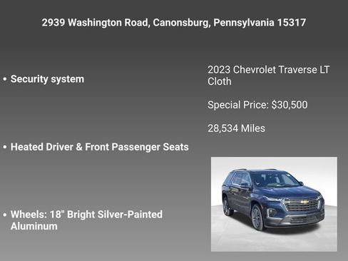 Certified 2023 Chevrolet Traverse LT image 10
