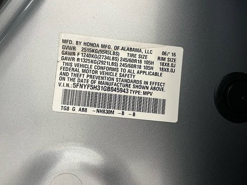 Used 2016 Honda Pilot EX image 10