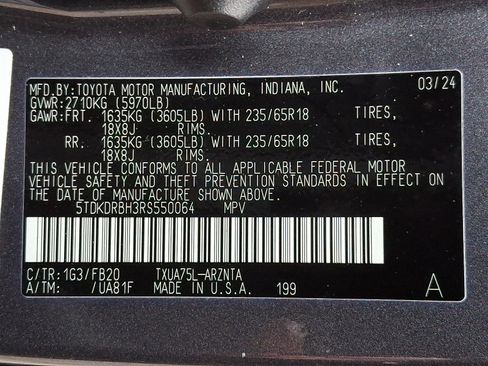 Used 2024 Toyota Highlander LE image 26