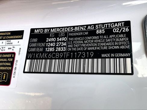 New 2026 Mercedes-Benz CLE 53 AMG 4MATIC Cabriolet image 12