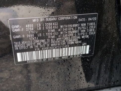 Used 2023 Subaru Outback Premium AWD/4WD image 35