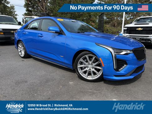 Used 2025 Cadillac CT4 V RWD image 1