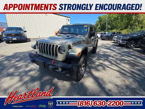 Used 2022 Jeep Wrangler Unlimited Rubicon w/ Steel Bumper Group AWD/4WD image 1