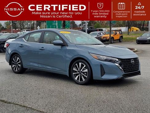 Certified 2025 Nissan Sentra SV w/ SV Premium Package FWD image 1