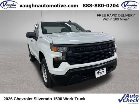 Used 2026 Chevrolet Silverado 1500 W/T RWD image 1
