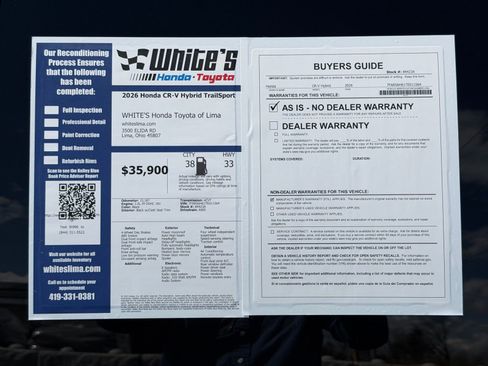 Used 2026 Honda CR-V TrailSport image 36