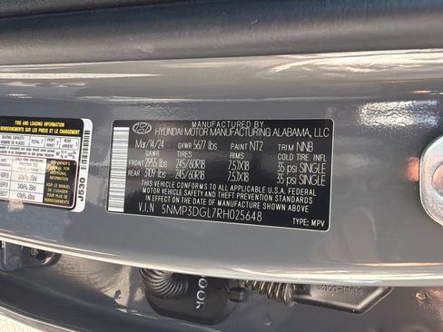 Certified 2024 Hyundai Santa Fe XRT AWD/4WD image 36
