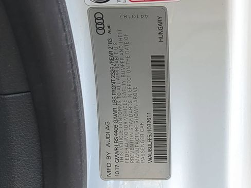 Used 2018 Audi A3 2.0T Premium w/ Convenience Package image 36