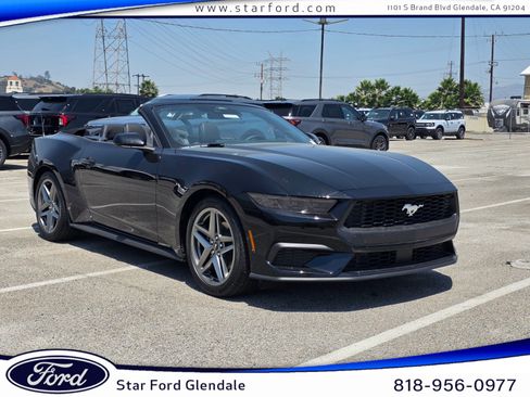 New 2026 Ford Mustang Convertible RWD image 1