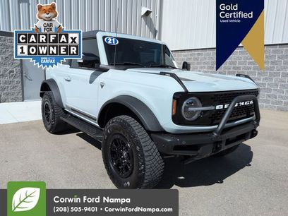 Certified 2021 Ford Bronco First Edition
