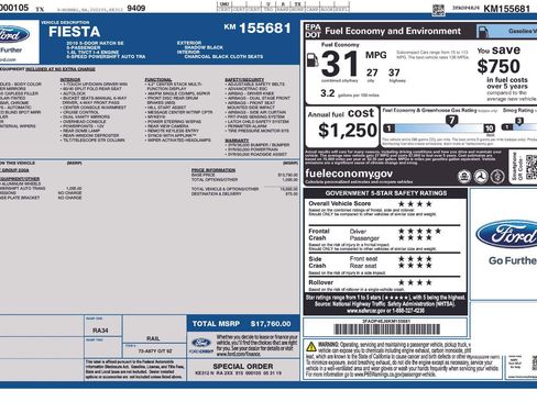 Used 2019 Ford Fiesta SE image 6