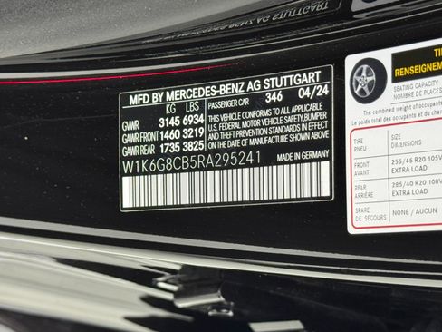 Used 2024 Mercedes-Benz S 63 AMG S w/ Rear Seat Package image 56