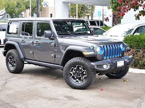 Used 2021 Jeep Wrangler Unlimited Rubicon 4xe image 3