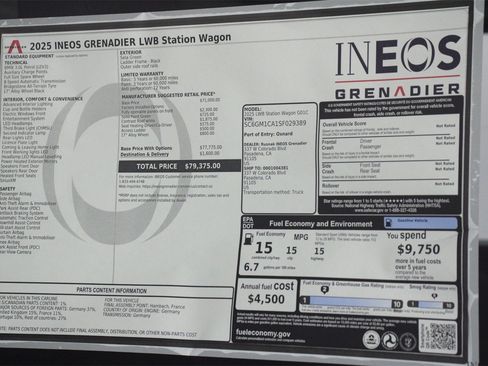 New 2025 INEOS Grenadier image 22