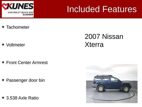 Used 2007 Nissan Xterra X w/ Power Pkg AWD/4WD image 3
