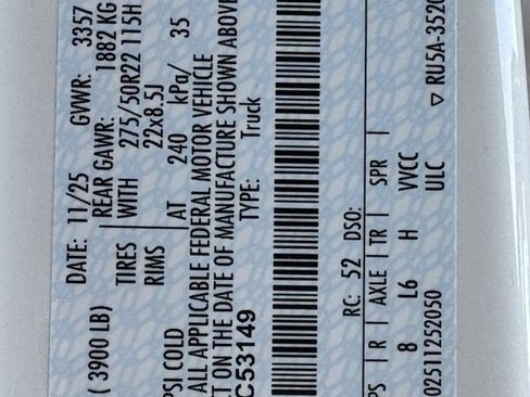 New 2025 Ford F150 Platinum w/ Equipment Group 703A Plus image 16