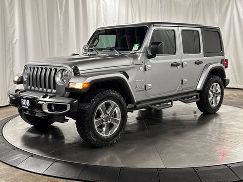 Used 2021 Jeep Wrangler Unlimited Sahara AWD/4WD image 1