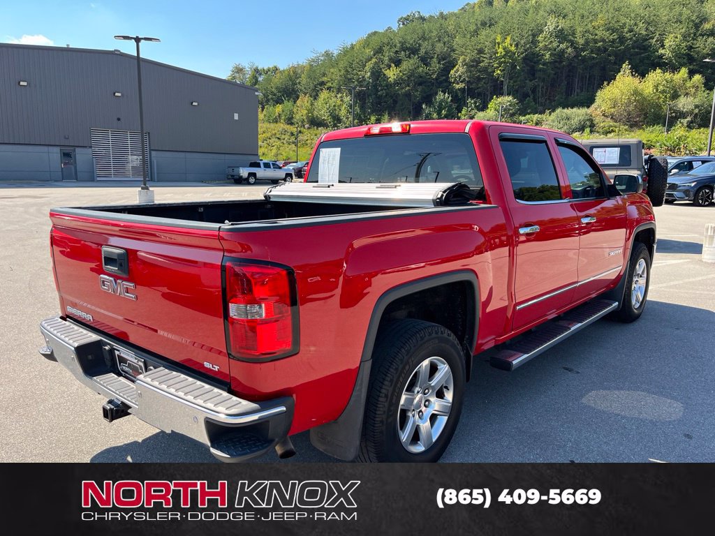 Used 2015 GMC Sierra 1500 SLT w/ Driver Alert Package AWD/4WD image 3