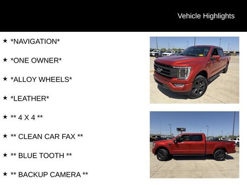 Used 2023 Ford F150 Lariat w/ Equipment Group 502A High AWD/4WD image 4