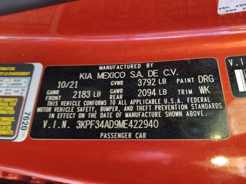 Used 2021 Kia Forte GT-Line FWD image 33