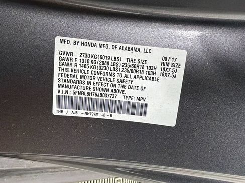 Used 2018 Honda Odyssey EX-L image 35