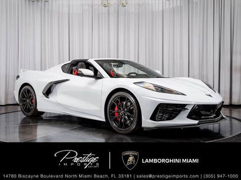 Used 2024 Chevrolet Corvette Stingray Premium Cpe w/ Z51 Performance Package RWD image 1