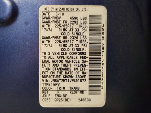 Used 2018 Nissan Rogue SV FWD image 33